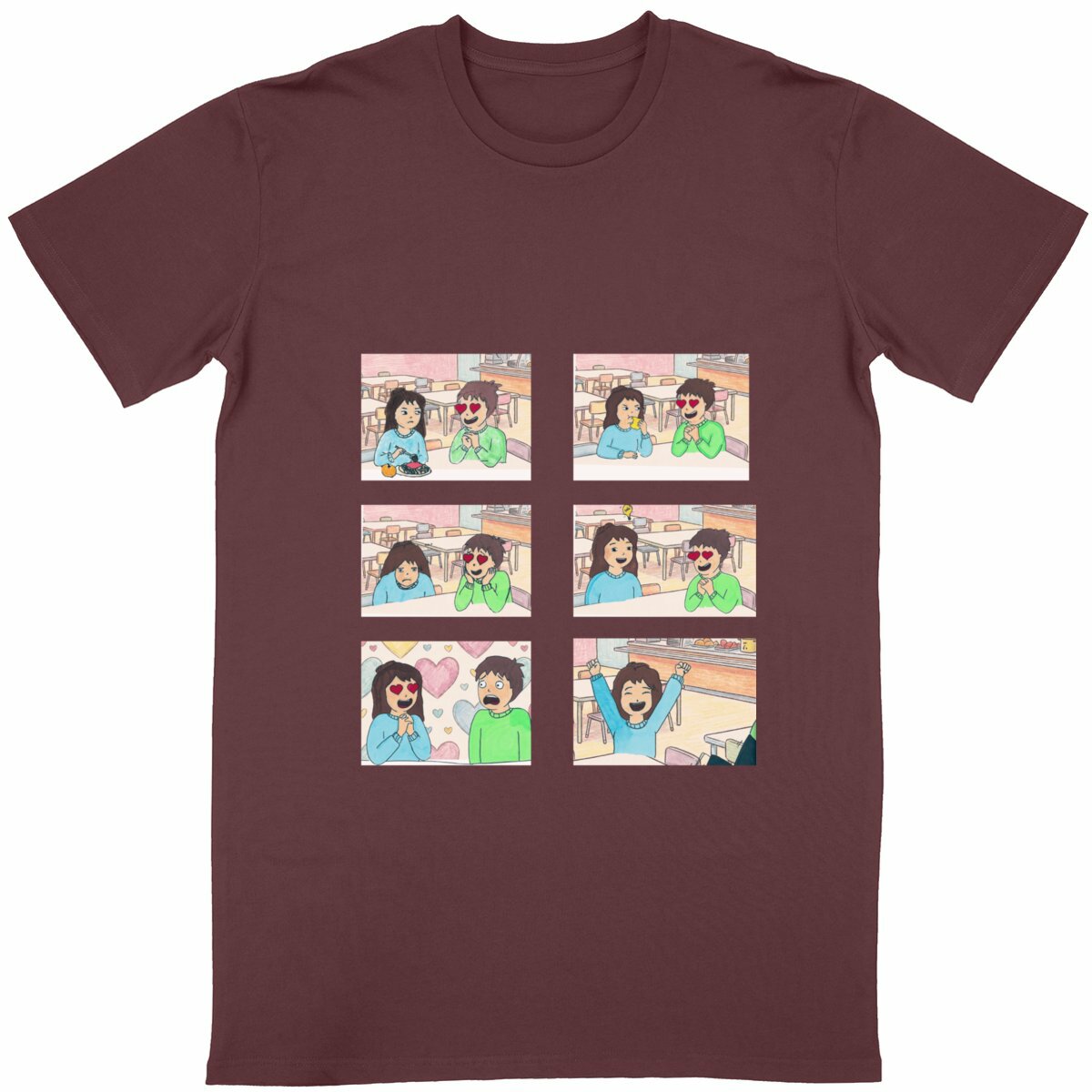 T-shirt - Le Jeu de l'Amour – L'Anti-Relou Officiel - face_bordeaux