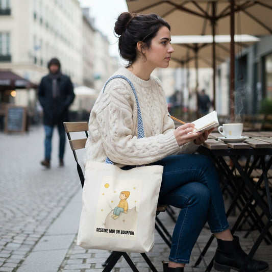 Totebag "DESSINE MOI UN BOUFFON" 2