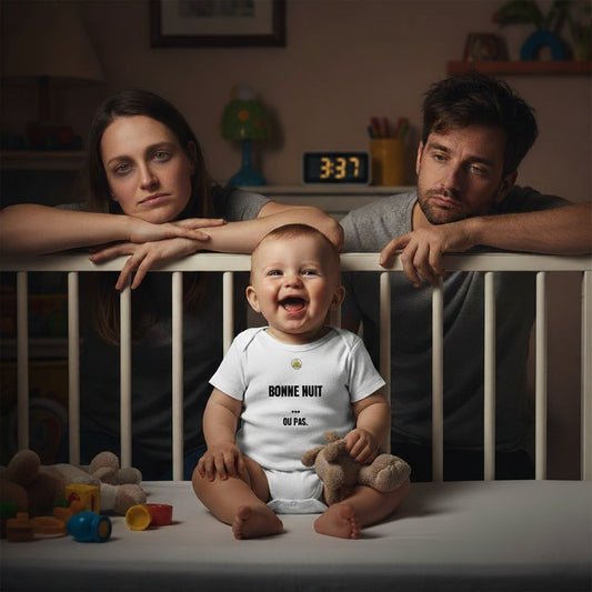 Body bébé "BONNE NUIT... OU PAS"