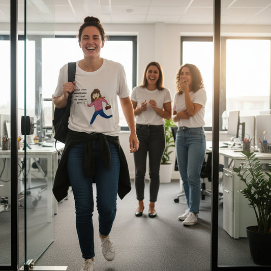 T-shirt Humour BDP "Excuse N°459 - Ma motivation Mon réveil est tombé en panne !"- La Vraie vie!
