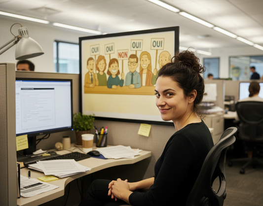 Poster L'ART DE DIRE NON