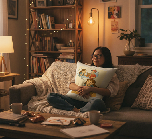 Coussin "LOVE STORY"