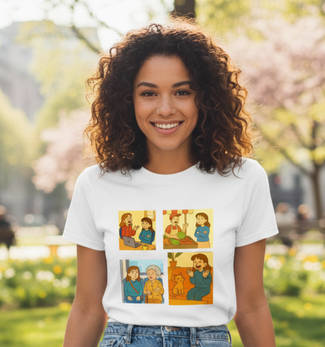 T-Shirt  "TRUE STORY"