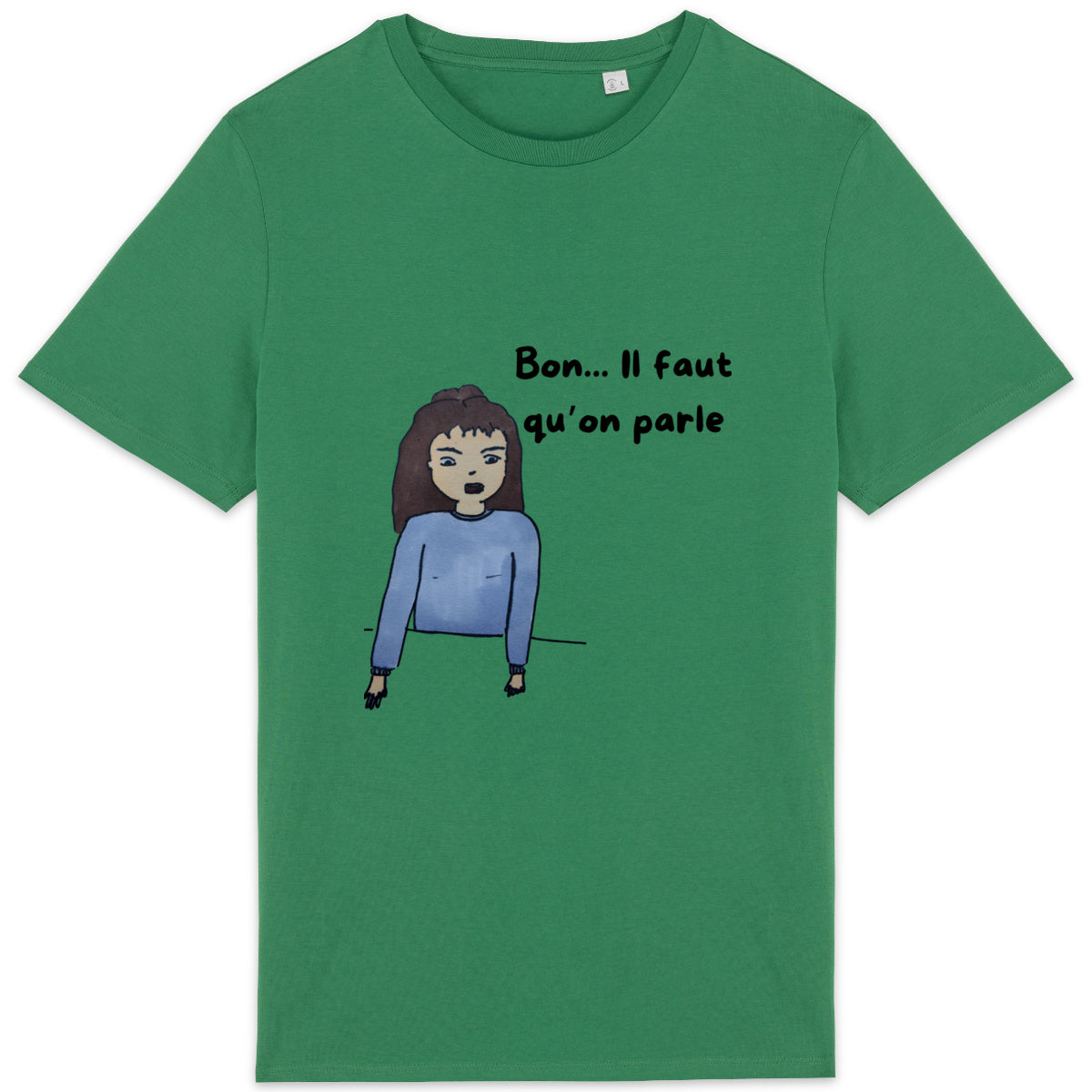 T-shirt "Bon... Il faut qu'on parle" – L'Annonce de l'Apocalypse - face_0