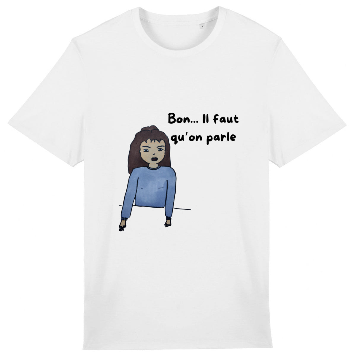 T-shirt "Bon... Il faut qu'on parle" – L'Annonce de l'Apocalypse - face_1