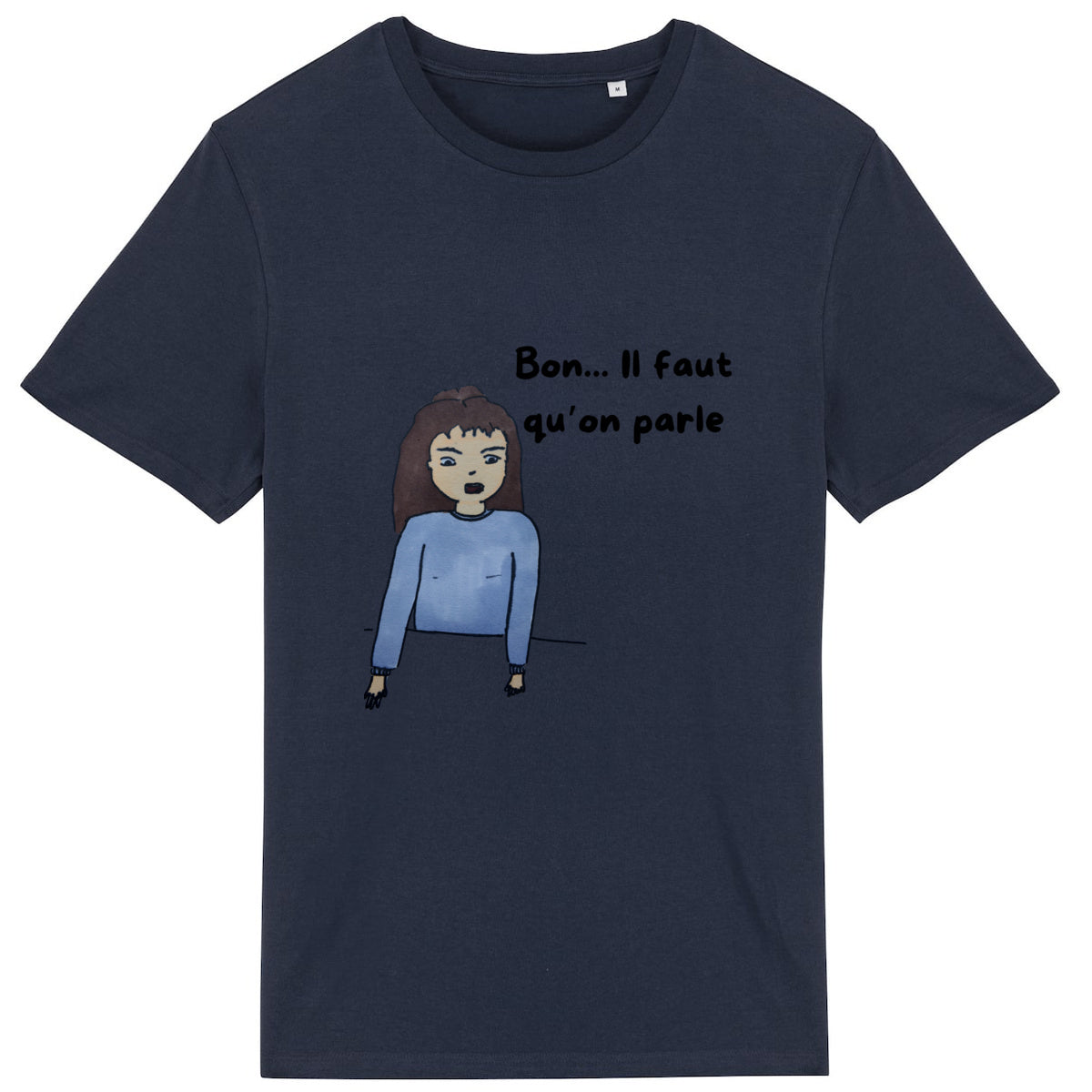 T-shirt "Bon... Il faut qu'on parle" – L'Annonce de l'Apocalypse - face_2