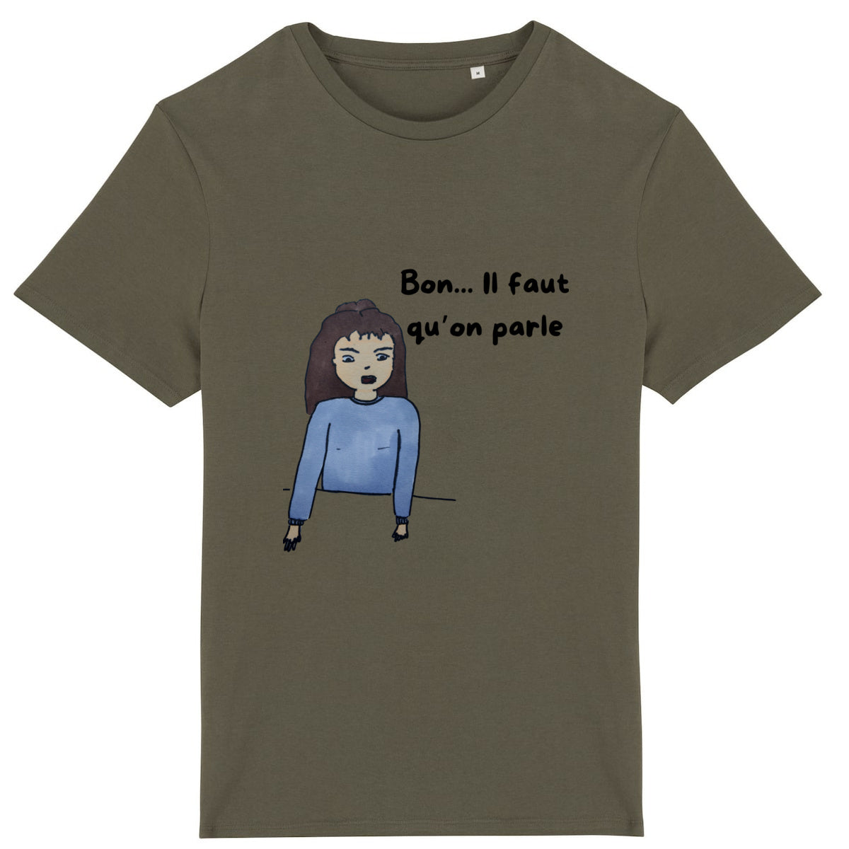 T-shirt "Bon... Il faut qu'on parle" – L'Annonce de l'Apocalypse - face_5