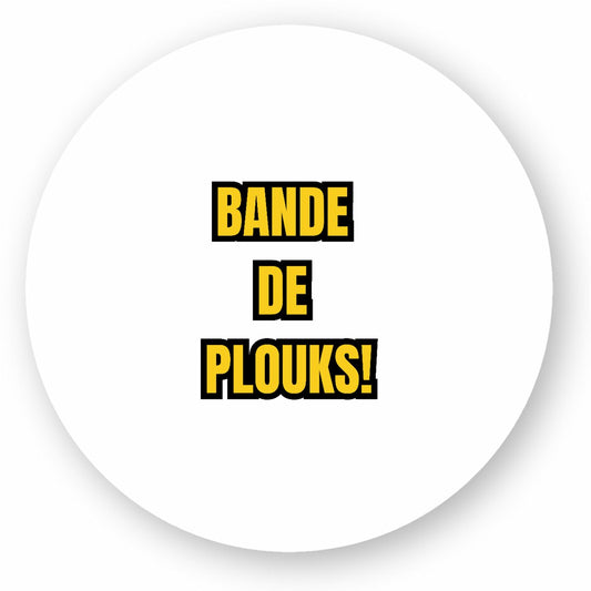 Autocollant Rond - Exprime ta joie avec style - rond